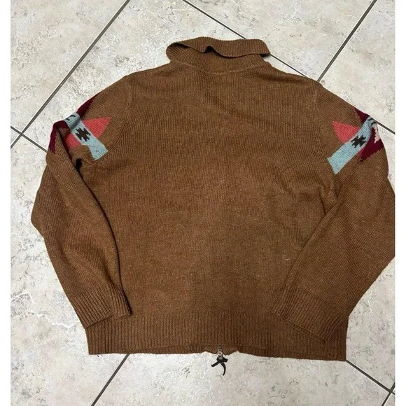 Vintage Christopher & Banks western zip up cardigan size XL - Picture 8 of 8